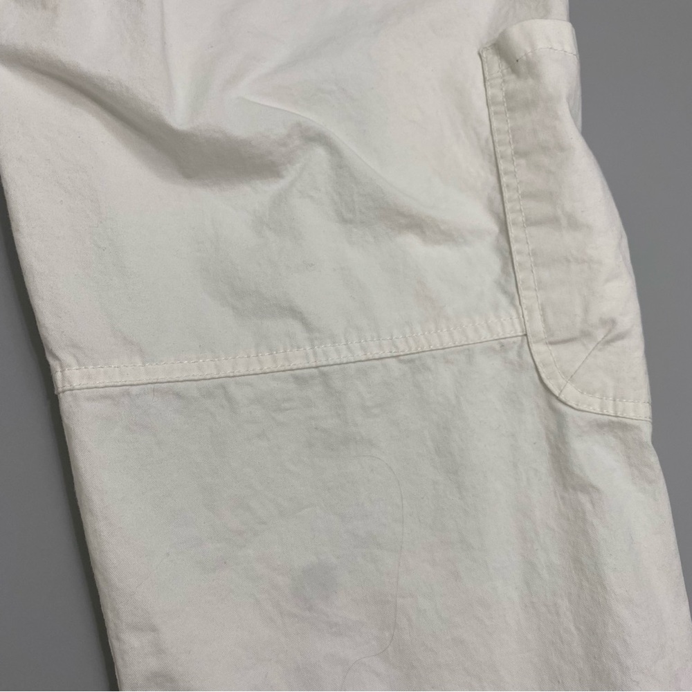 Sundance White Track Pants with Black Belt - Picture 5 of 14